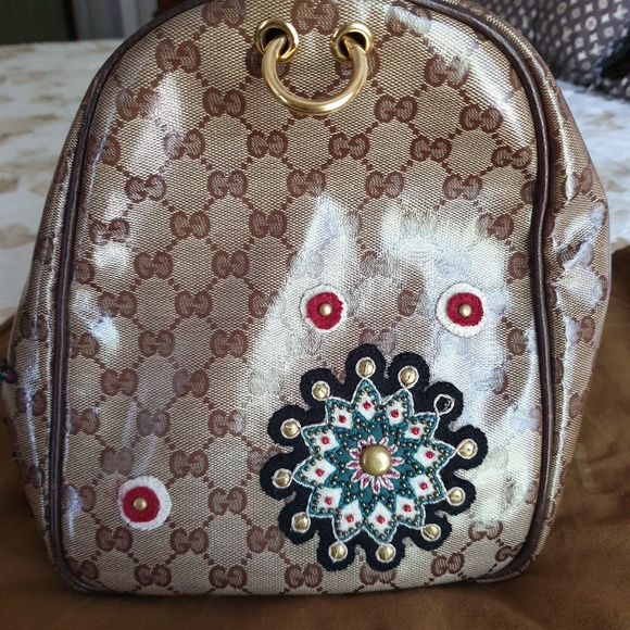 Gucci Multicolor Embroidered Bag - Picture 2 of 15
